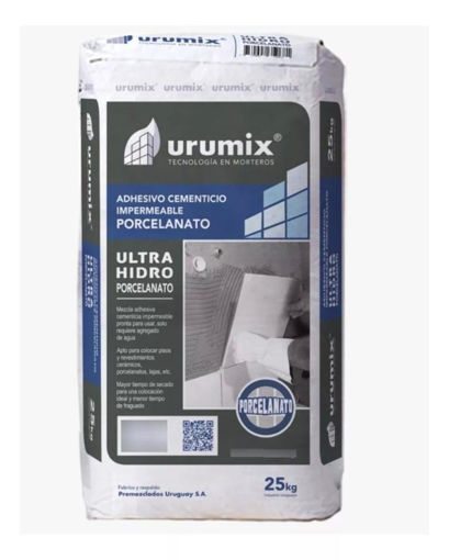 Imagen de Adhesivo ultra impermeable Porcelanato 25kg URUMIX