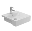 Imagen de LAVATORIO SEMI ENCAJE  CUADRADO  42x42x15 BLANCO DMC