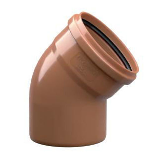 Imagen de CODO 250 45º MH PVC REDI