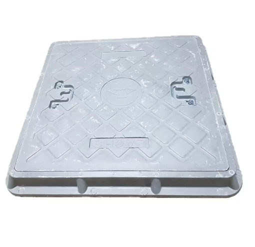 Imagen de Tapa y marco lisa resina 60X60 (MEDIUM DUTY) vehículos ligeros LACHS