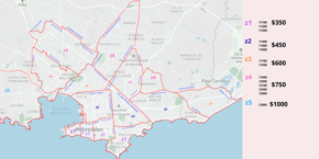 Imagen para la categoría Precio de Envío por zonas 🗺️