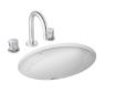 Imagen de LAVATORIO  EMBUTIR OVAL 40X30  BLANCO DECA