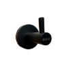 Imagen de PERCHA NEGRO MATE MILANO DMC
