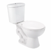 Imagen de INODORO C/MOCHILA (DESC. 30cm) Y TAPA BLANCO ANDES EDESA
