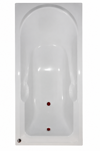Imagen de BAÑERA CLASICA 1.50x0.70x0.38 ACRILICO BLANCA C/CONEX. UNNA